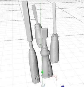 C4D模型五金工具