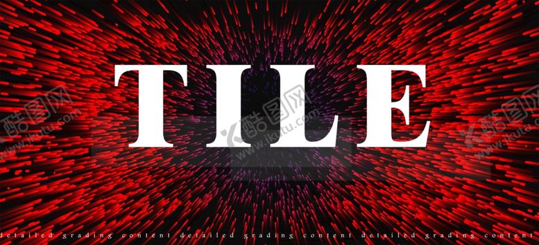 编号：51406410301149266545【酷图网】源文件下载-放射红色素材背景