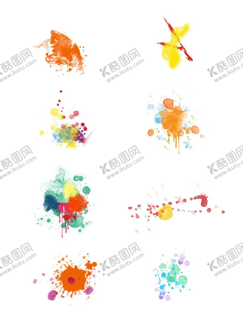 编号：48678310290325046315【酷图网】源文件下载-水墨素材毛笔画素材墨迹素材