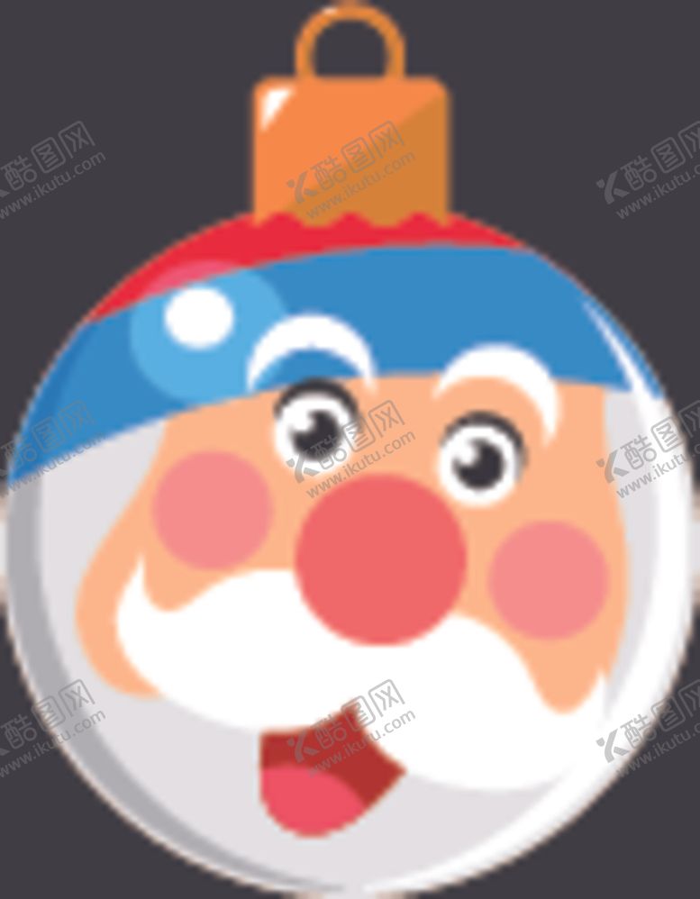 编号：65920607061306173090【酷图网】源文件下载-圣诞老人挂件