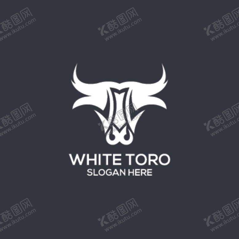 编号：86720510020618588715【酷图网】源文件下载-牛头标志