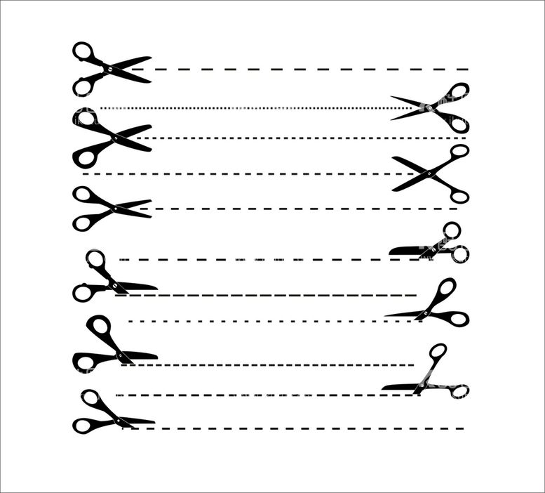 编号：78638411111940171040【酷图网】源文件下载-剪刀虚线