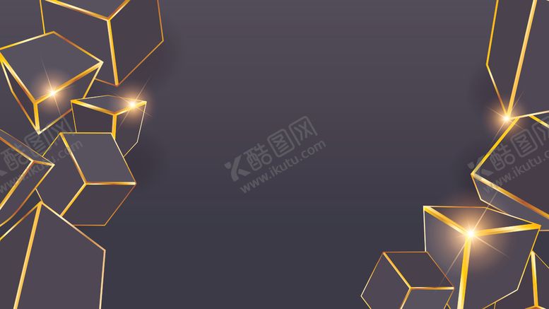 编号：37546910042101546764【酷图网】源文件下载-3D几何背景