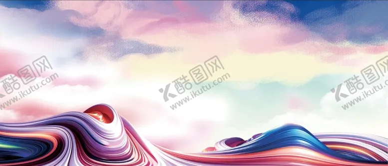 编号：27093409151259208732【酷图网】源文件下载-梦幻流体渐变背景