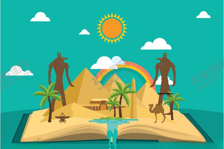 编号：32947010290127416863【酷图网】源文件下载-卡通风景