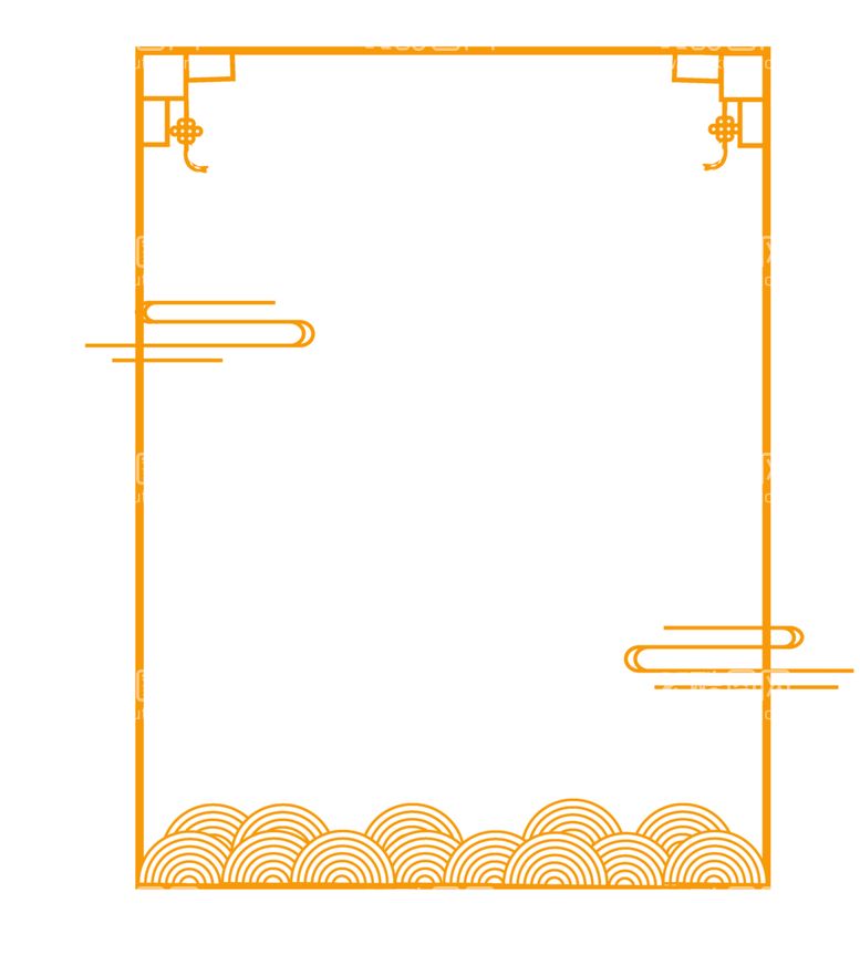 编号：20646502121451416810【酷图网】源文件下载-中国风边框 素材
