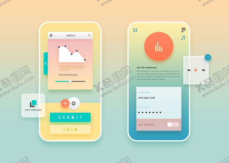 编号：59424909250410255258【酷图网】源文件下载-UI设计