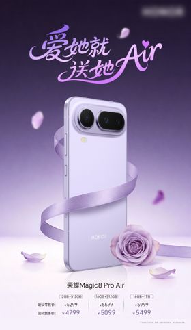 情人节手机海报