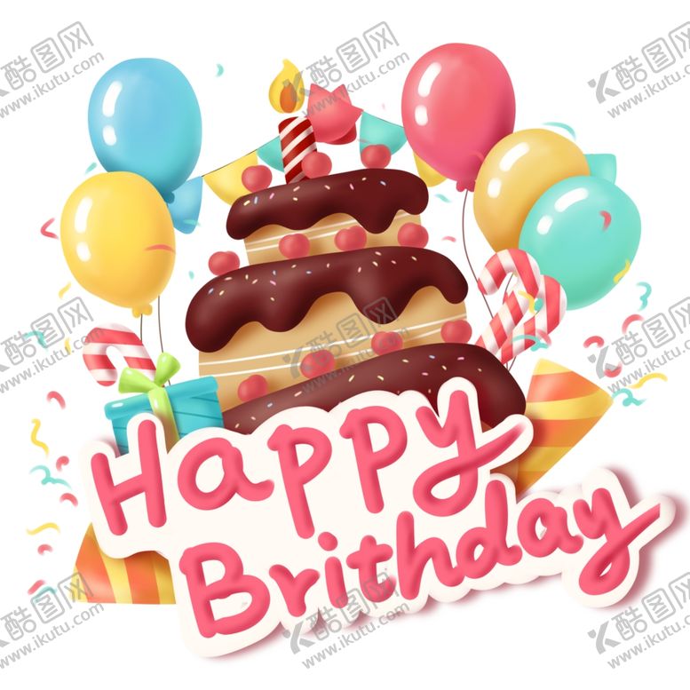 编号：92797910190159064083【酷图网】源文件下载-生日快乐