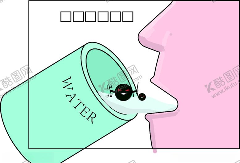 编号：80190210311237262718【酷图网】源文件下载-注意饮水健康