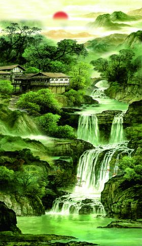 山水画