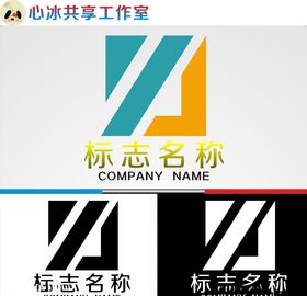 logo设计字母矢量图制作字母