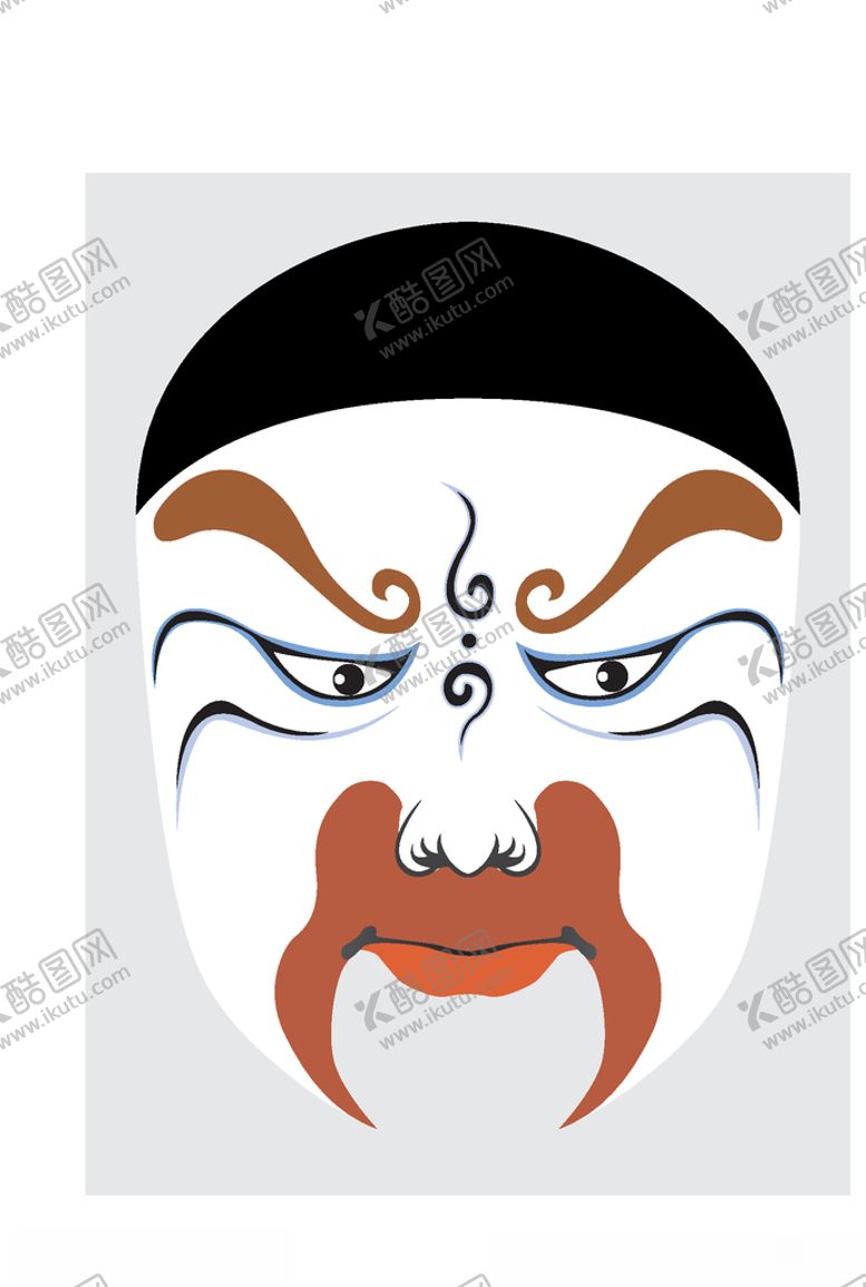 编号：38080310132327461549【酷图网】源文件下载-中国风传统京剧脸谱