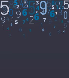 蓝色字体科技艺术字设计金星素材