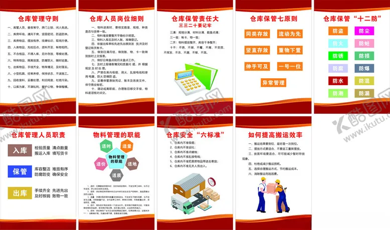 编号：76308501251059141822【酷图网】源文件下载-仓库管理制度