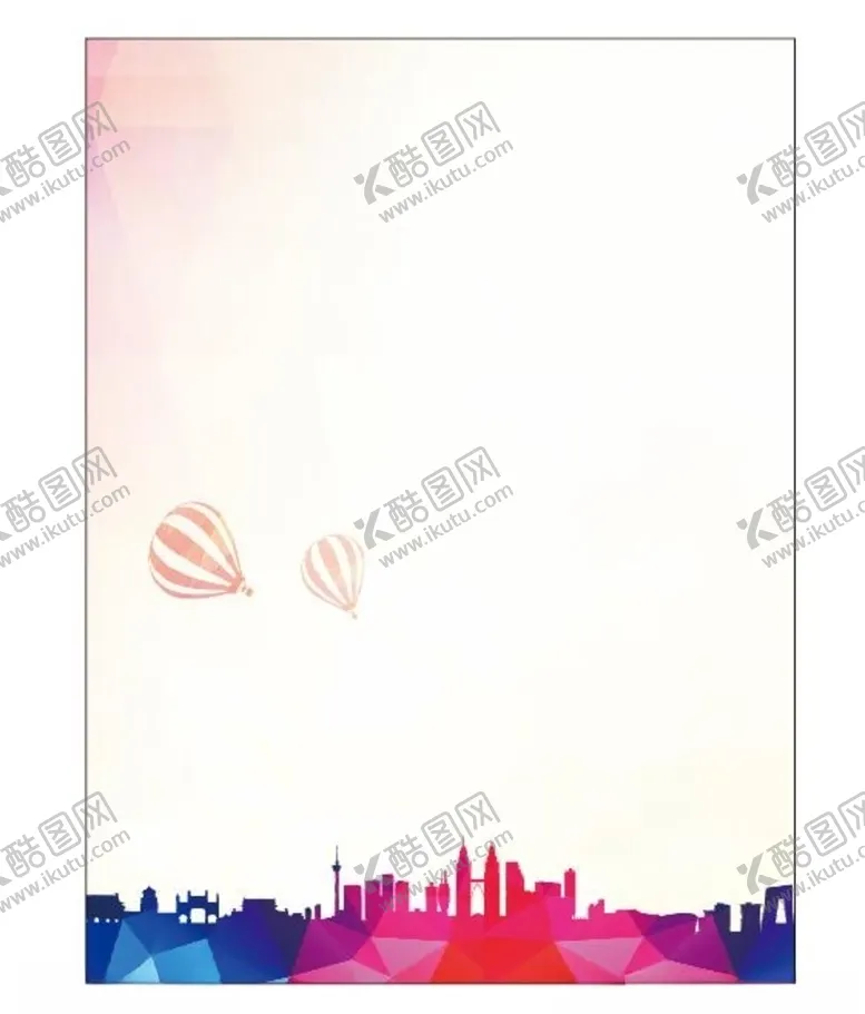 编号：37647106270438578151【酷图网】源文件下载-城市海报背景