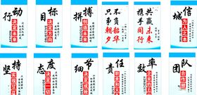 公司制度牌走廊牌