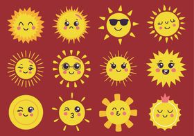 太阳笑脸