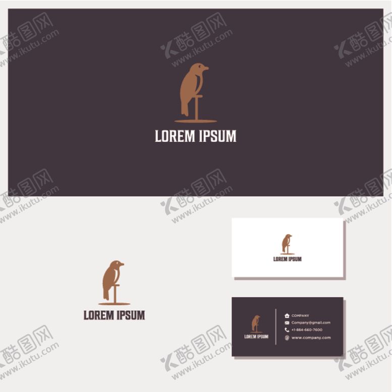 编号：87225210290621392962【酷图网】源文件下载-禽类LOGO标志