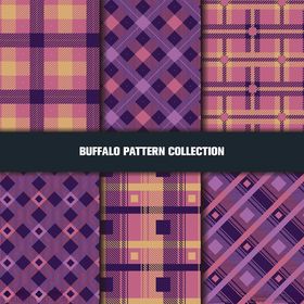 复古秋季邮票图案集合