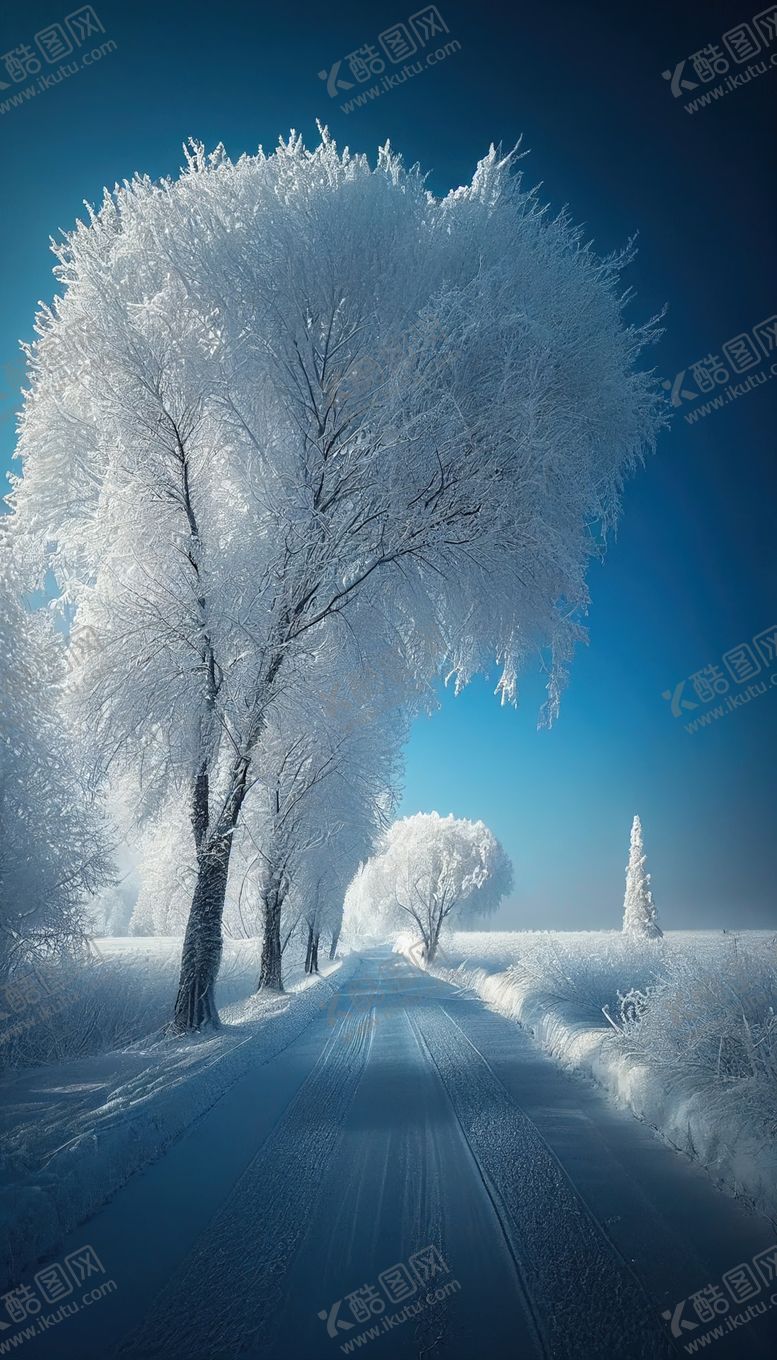 编号：66517001272326461159【酷图网】源文件下载-雾凇雪景