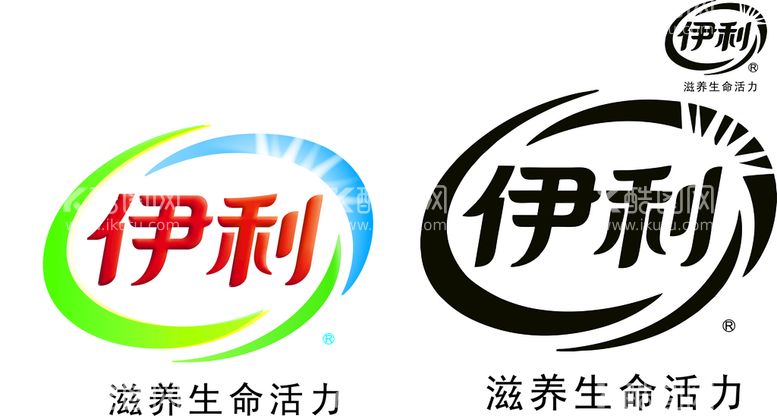 编号：60475211071934277467【酷图网】源文件下载-伊利logo