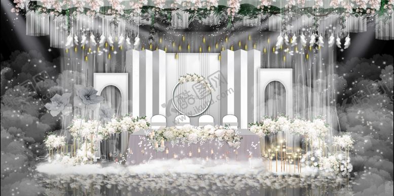 编号：97157005071441345518【酷图网】源文件下载-几何婚礼