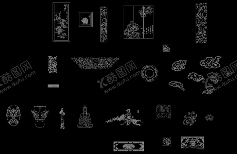 编号：56018801252027267222【酷图网】源文件下载-中式花纹