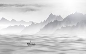 水墨画