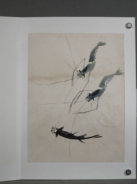 齐白石国画怀古仰高山水新中式崇山峻岭
