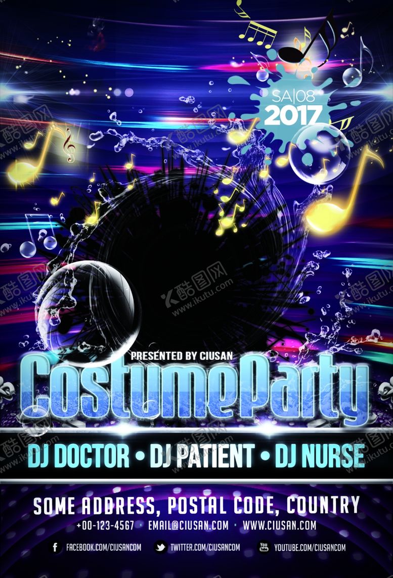 编号：94599009201824366609【酷图网】源文件下载-国外创意海报