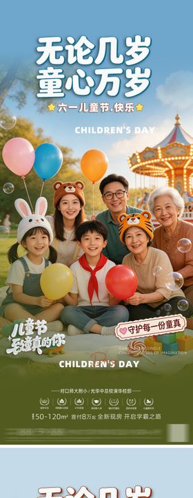 儿童节活动系列海报