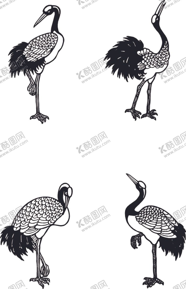 编号：95171909122329471712【酷图网】源文件下载-08100054仙鹤