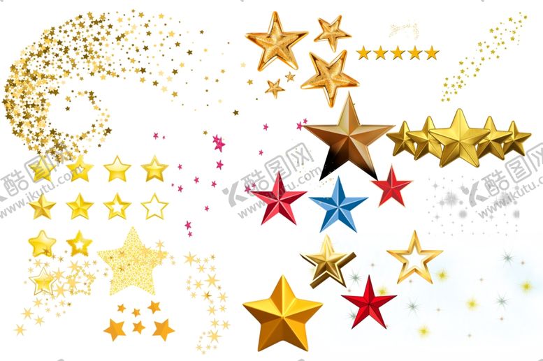编号：47975510060359414355【酷图网】源文件下载-五角星