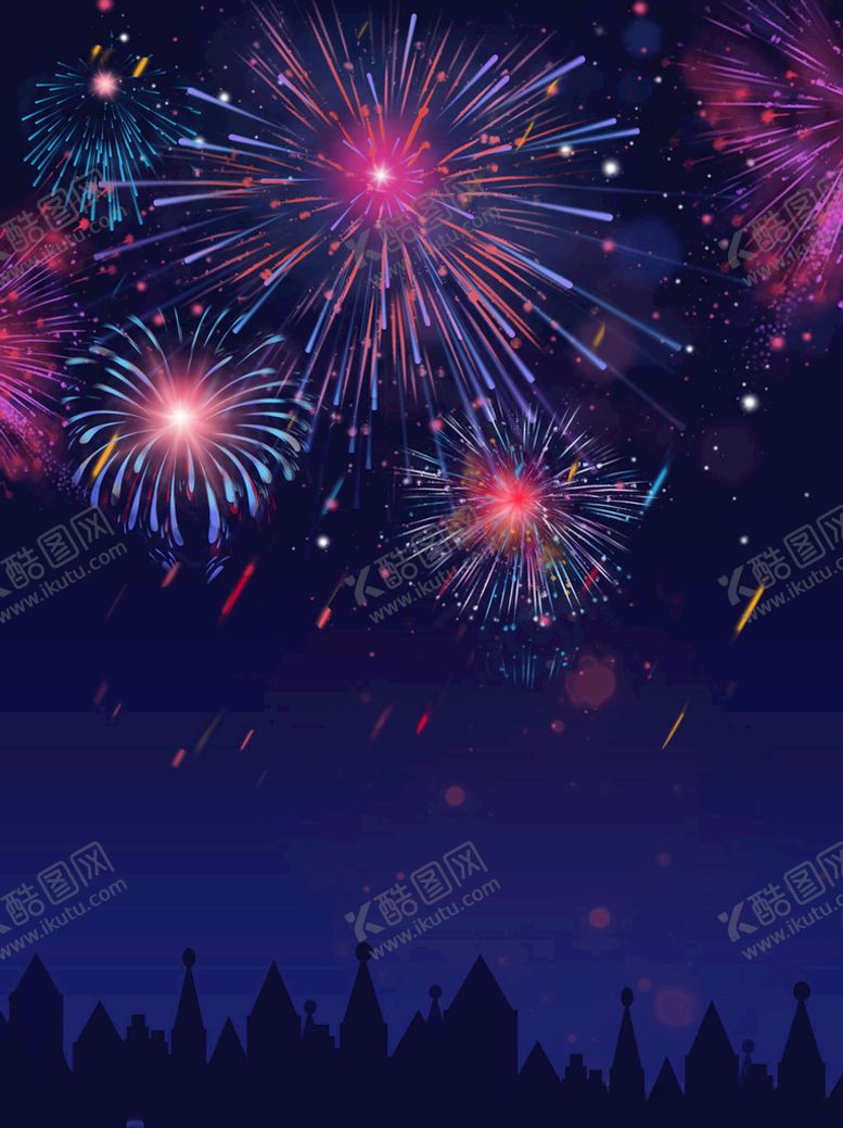 编号：63636212111151598394【酷图网】源文件下载-烟花背景