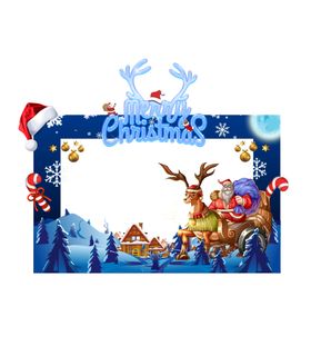 圣诞节拍照框