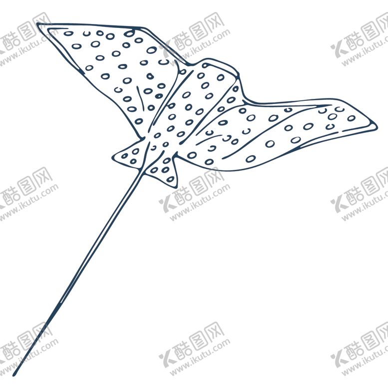 编号：43307407022156049676【酷图网】源文件下载-手绘海洋生物