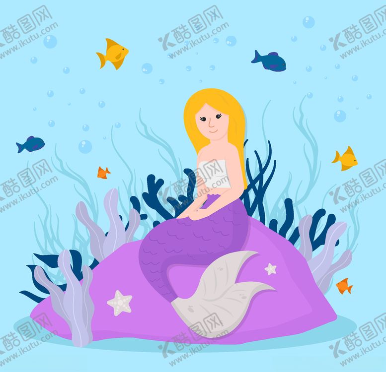 编号：62842509281008154884【酷图网】源文件下载-美人鱼