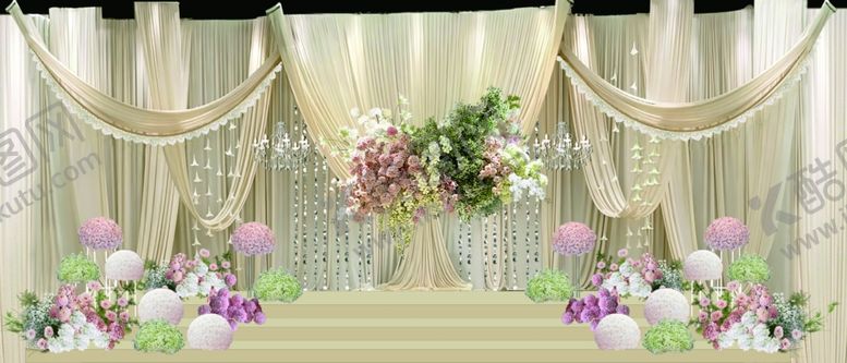 编号：94486906051431155838【酷图网】源文件下载-布幔婚礼