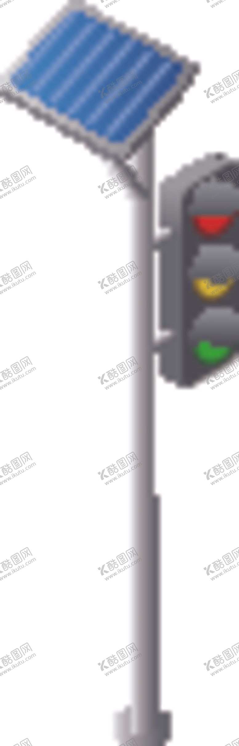 编号：28297606182053074421【酷图网】源文件下载-太阳能红绿灯