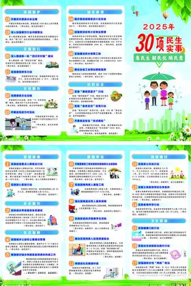 30项民生实事