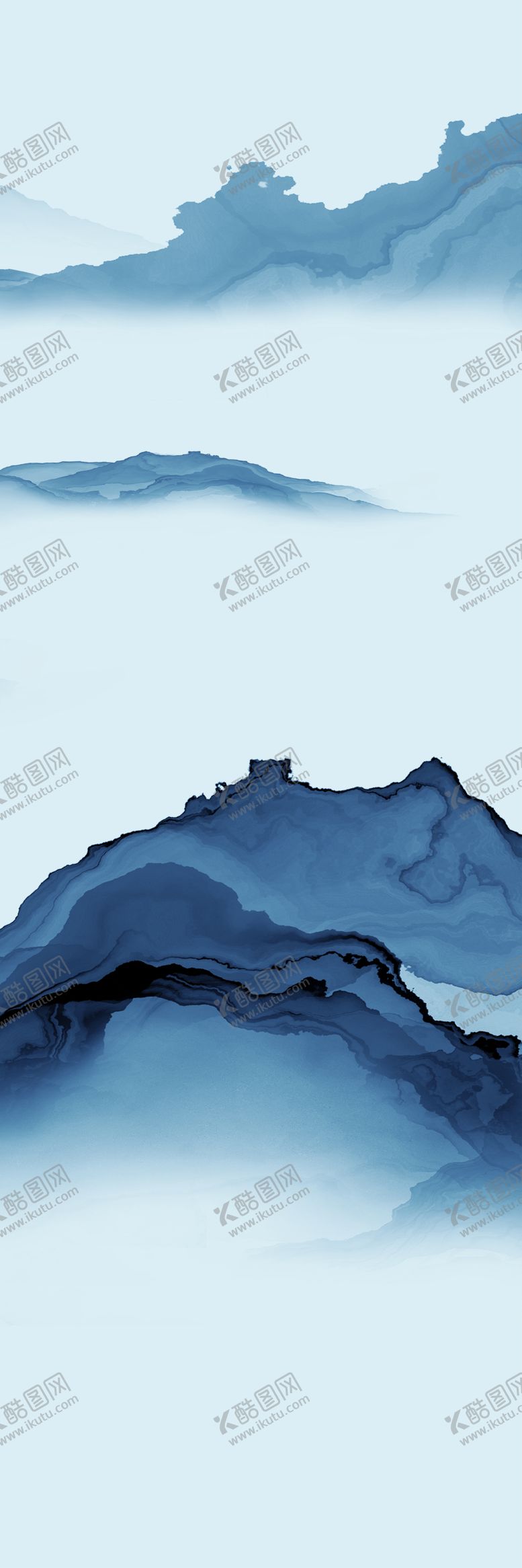 编号：94585306160201382688【酷图网】源文件下载-水墨装饰画