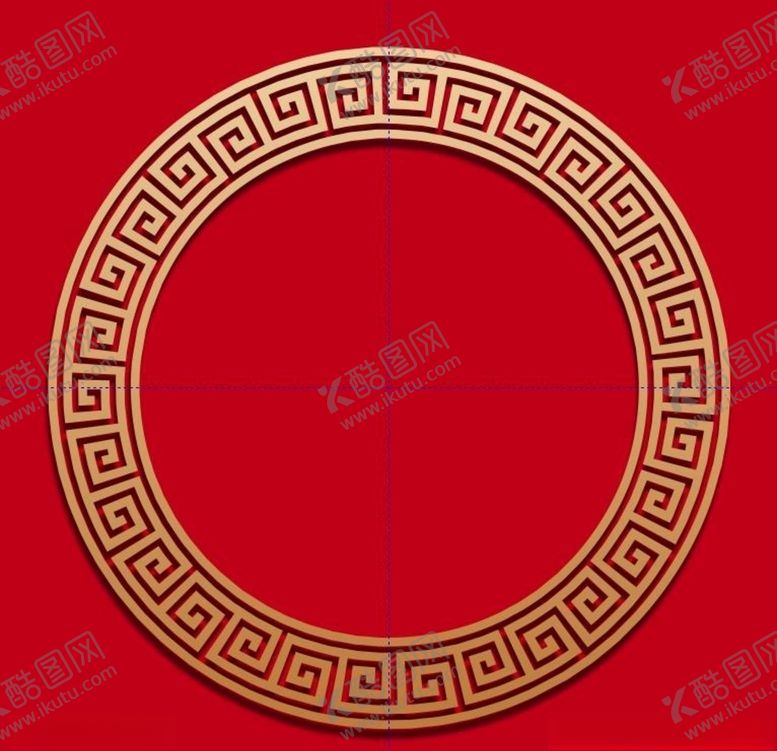 编号：40585409272044564012【酷图网】源文件下载-中国风边框金色