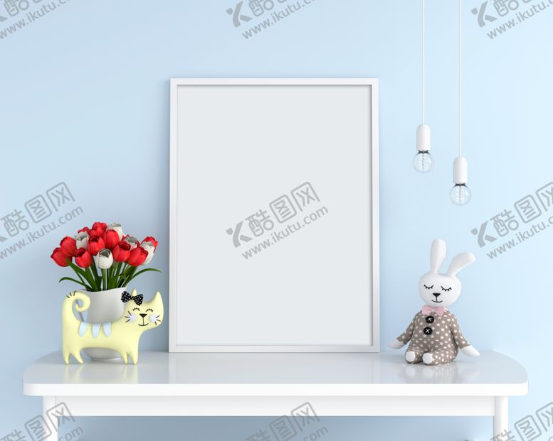 编号：29840109210717142506【酷图网】源文件下载-壁画相框海报样机