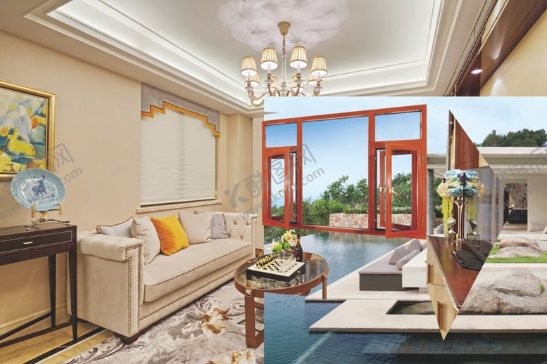 编号：93951410300814515106【酷图网】源文件下载-门窗效果图