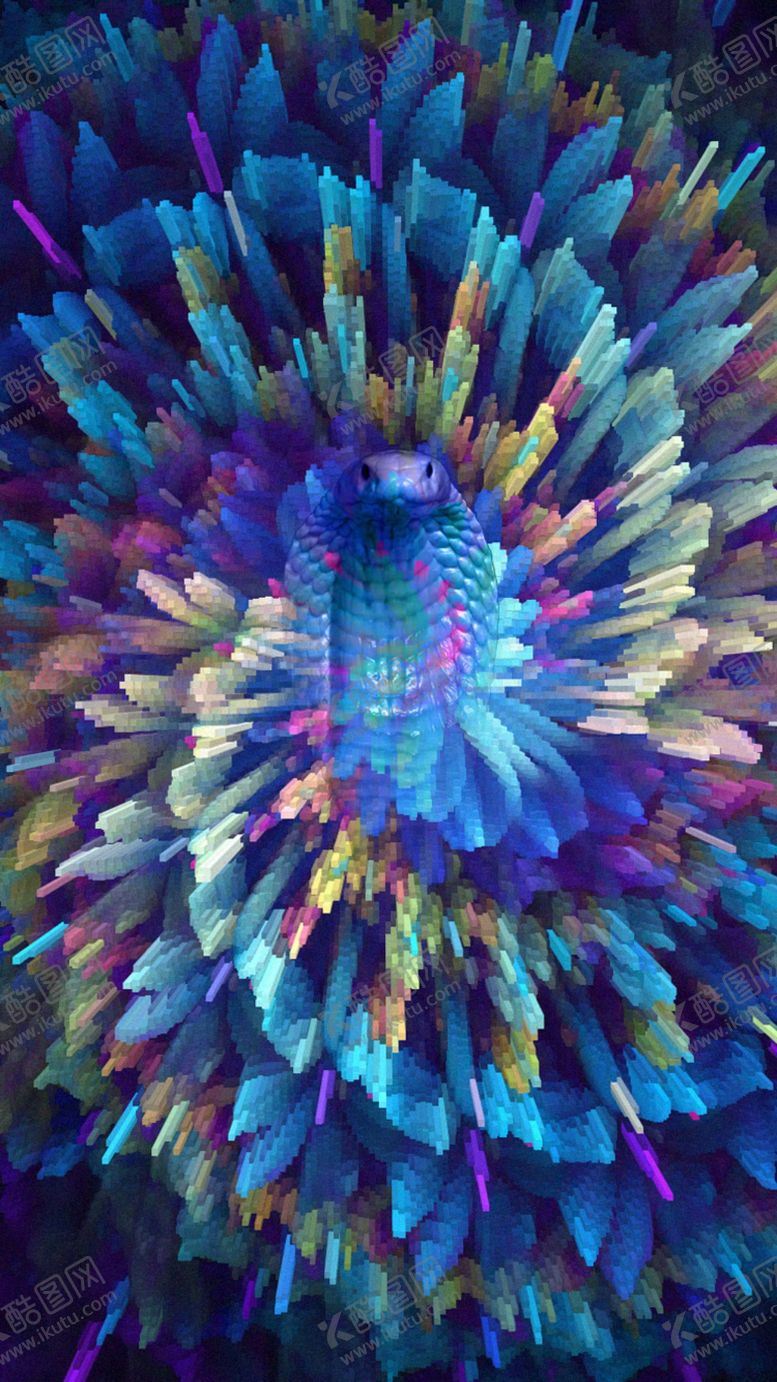 编号：36928609281018503375【酷图网】源文件下载-炫彩特效科技感背景