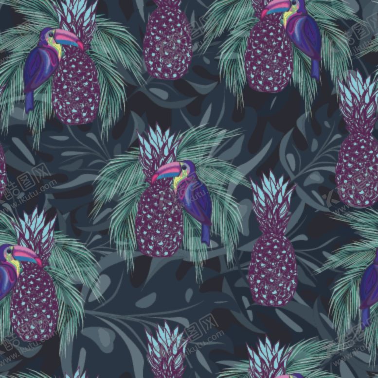 编号：72777810292218058473【酷图网】源文件下载-菠萝凤梨