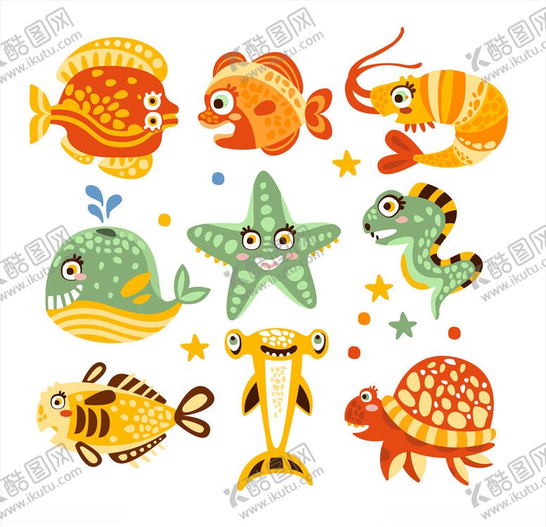 编号：68565505030846518923【酷图网】源文件下载-海洋生物