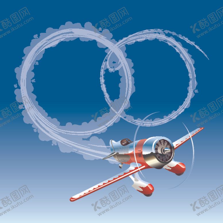 编号：56644110101655286437【酷图网】源文件下载-卡通造型民航客机飞机图片