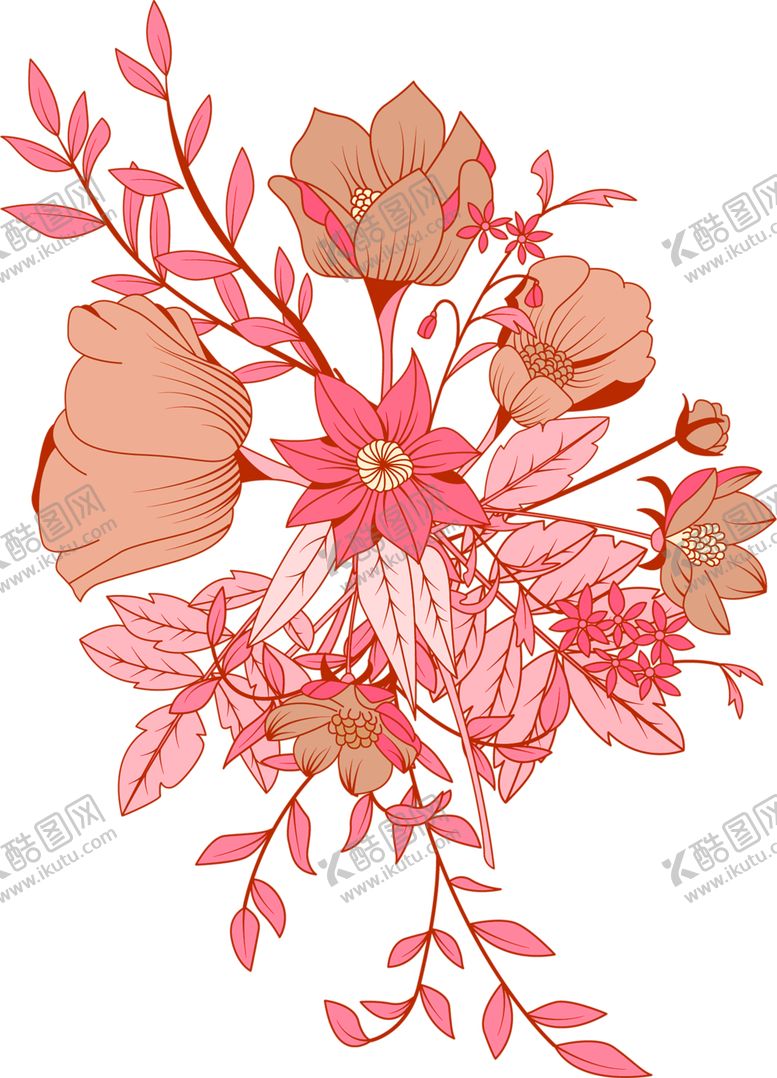 编号：91389805132143237610【酷图网】源文件下载-鲜花装饰
